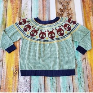 Fair island deer sweater ModCloth